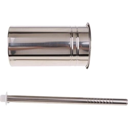 Stainless Steel Toilet Brush with Holder for Boat Bathroom