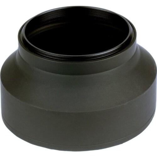 WTIANYA 3 in 1 Rubber Lens Hood Tele Wide Angle Standard 52mm 58mm 55mm 62mm 67mm 72MM 77mm For Canon Nikon Sony