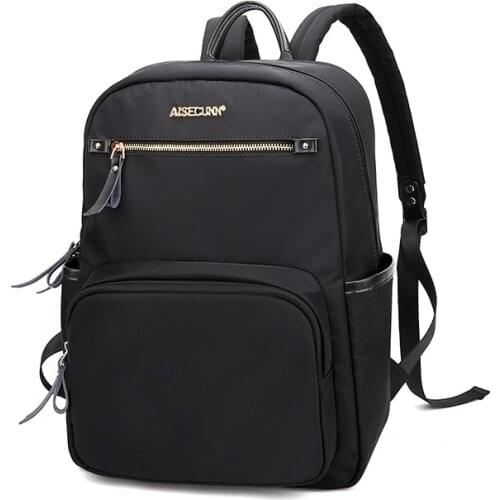 Woman Laptop Backpack Casual Daypack Work Backpacking Large Capacity Travel Student Schoolbag Waterproof Ladies Business Bag