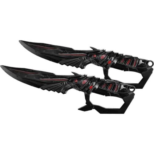 2Pcs Plastic Knife Toy Swords Halloween Costume Party Props Plastic Sword Toy Simulation Sword Toys Gifts Color Randomly