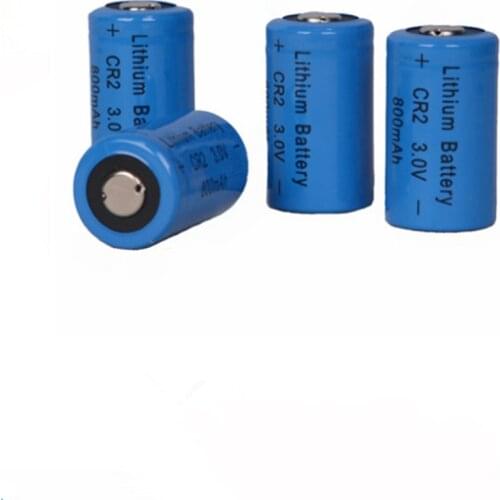 4pcs/lot SHSEJA Battery CR2 3V 800mah lithium battery for GPS security system camera medical equipment camera lithium battery