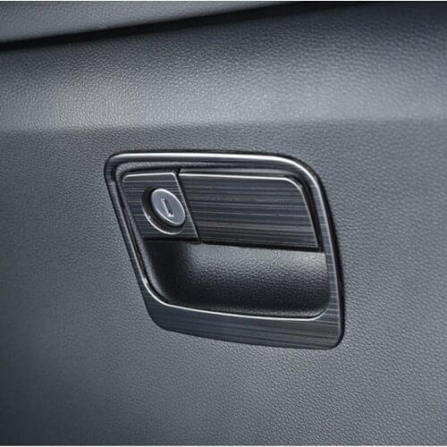 Car accessories For Honda CRV 2017 2018 2019 Car co-driver handle decorative ring frame sequins CarStyling