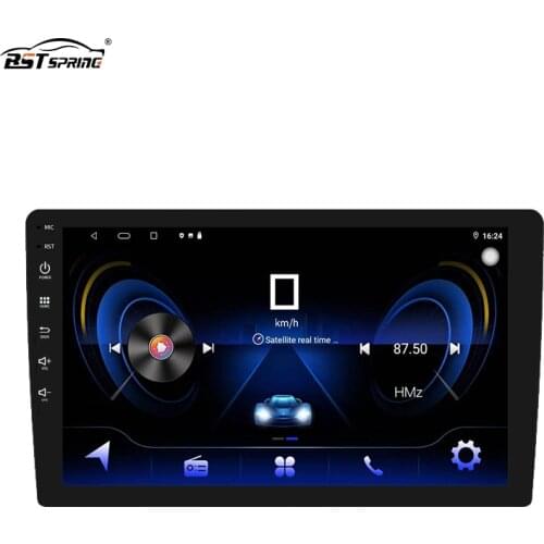 Bosstar MTK Car Radio Android 10.0 Car Multimedia Player with nevigation 4G WIFI For universal Car 6+128GB
