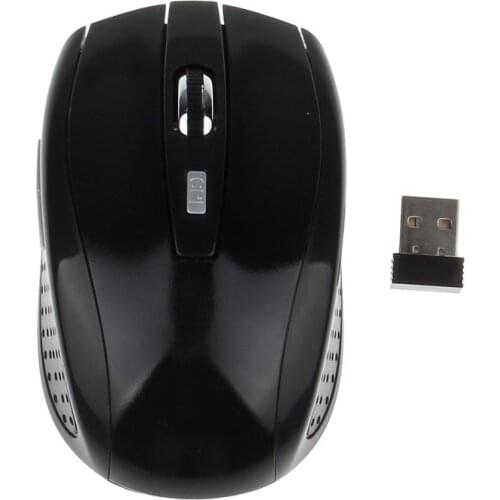 2.4G Wireless Mouse Portable Optical 6 Buttons 1200 DPI Mice For Computer PC Laptop Gamer Black Blue Green Red Color Mouse