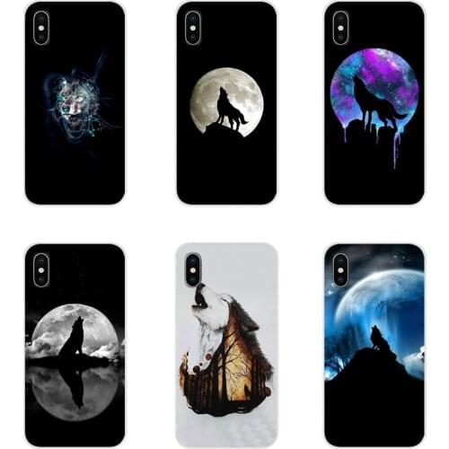 Wolf Accessories Phone Cases Covers For Huawei Y5 Y6 Y7 Y9 Prime Pro GR3 GR5 2017 2018 2019 Y3II Y5II Y6II