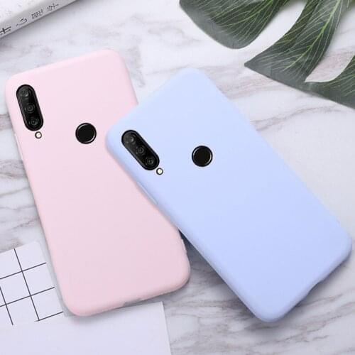 Candy Color For Huawei P20 Lite Case Shockproof Soft Silicone TPU Cover For P20 Lite Case Huawei P20 Lite Pro Fundas 100