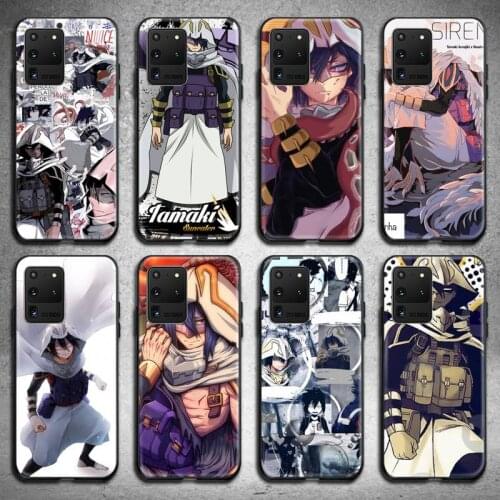 TOPCASHOP Tamaki Amajiki My Hero Academia Phone Case for Samsung S20 plus Ultra S6 S7 edge S8 S9 plus S10 5G lite 2020