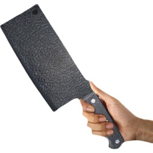 Black Forged Hammered Kitchen Knife Sharp Kitchen Knife Household Kitchenware Kitchenware Full Set Fruit Knife Kitchen Knife