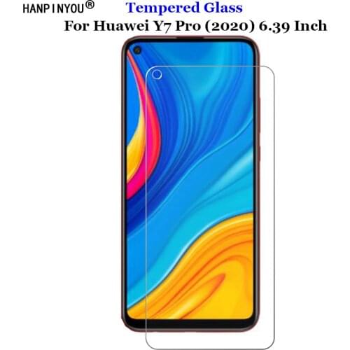 For Huawei Y7 Pro 2020 6.39" Clear Tempered Glass 9H 2.5D Premium Screen Protector Protection Film