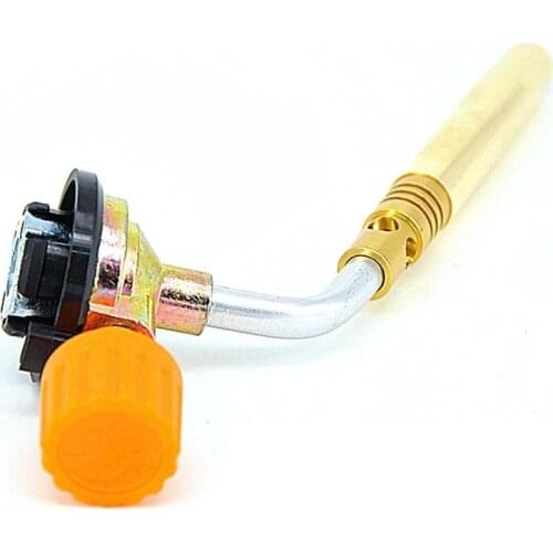 Barbecue gas torch outdoor butane flame welding torch jet burner camping cooking picnic heating barbecue grill