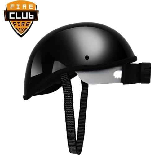 Exquisite Retro Half Helmet Men And Women Motorcycle Helmet Durable Electric Scooter Half-Covered Summer Helmet