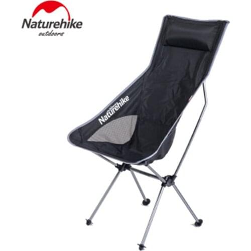 Naturehike Portable Outdoor Foldable Kamp Sandalyesi Fishing Silla Picnic Backrest Cadeira Outdoor Beach Collapsible Stool Seat