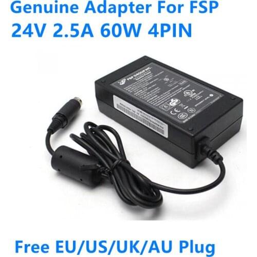 Genuine 24V 2.5A 60W 4PIN 2A 1.5A KS2425 Switching Power AC Adapter Laptop Charger For FSP060DAAN2 H00000901 HU10142-16137