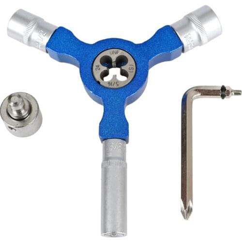 Professional Skateboard Tool Y Type Skateboard Wrench Skate Tool Screwdriver Socket Multi-Functional Skateboard Wrench