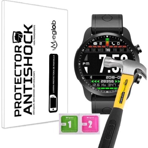 Screen protector Anti-Shock Anti-scratch Anti-Shatter compatible with Kingwear KC06