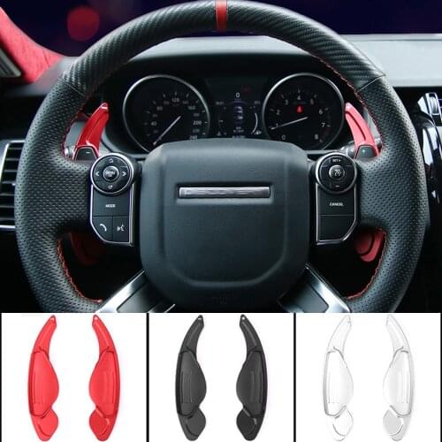 Car Steering Wheel Shift Paddle For Land Rover Discovery LR Range Rover Sport Evoque Velar Vogue Discovery5 L462 Car Quick Shift