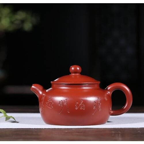 Yixing famous Fan Zehong pure manual recommended undressed ore dahongpao tea pot khan dai li l gift customization