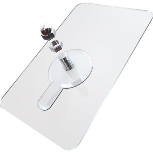 10PCS/SET Door Wall Clothes Towel Hook Pasted Transparent Pasted Hooks Bathroom Kitchen Wall Door Holder Hanger Organizer