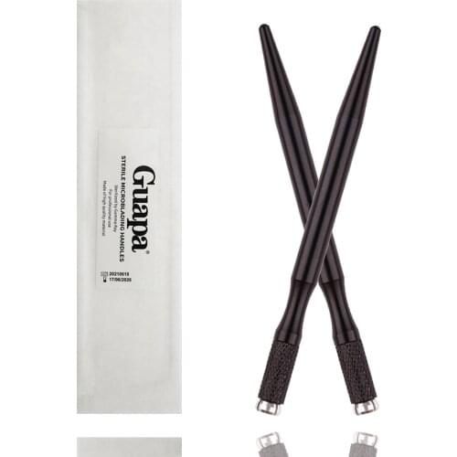 10pcs Permanent Makeup Manual Pen 3D Eyebrow Tattoo Tebori with Sterilized Package for Tattoo Brows HairStrokes