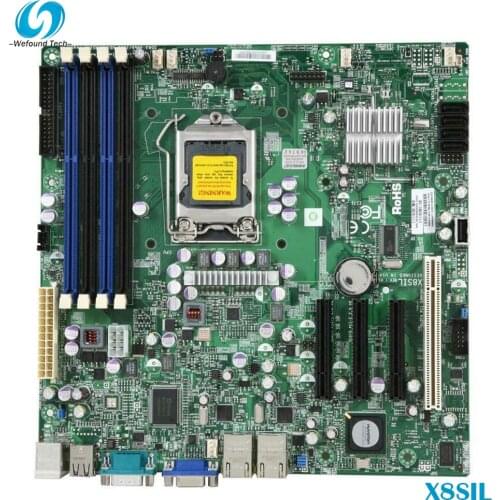 100% Working server Motherboard for X8SIL 3400 1156 Fully Tested