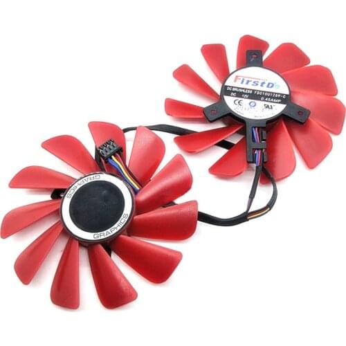 85mm FDC10U12S9-C Video Card Fan Replacement for XFX AMD Radeon RX 570 Graphic Card