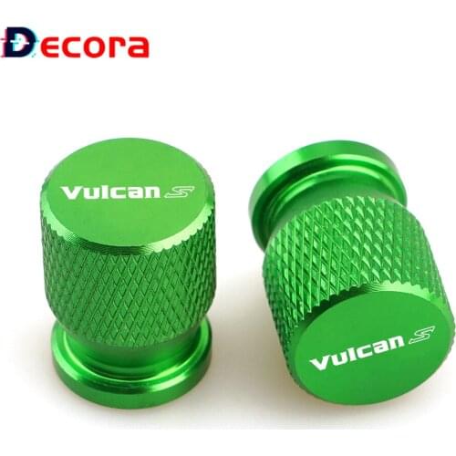 CNC Aluminum Tire Valve Air Port Cover Caps Plug For Kawasaki VULCANS Vulcan S 650CC 650 CC Tyre Valves Motorcycle Accessories