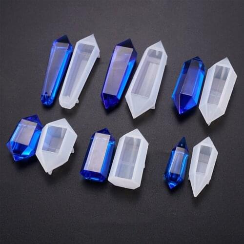 DIY Jewelry Pendulum Pendant Accessories Charms Crystal Epoxy Resin Silicone Mold Handmade Decorative Craft Mould For Jewelry