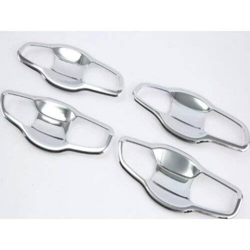 For Honda CRV CR-V 2017 2018 New ABS Chrome Decoration Door Handle Cup Bowl Cap Cover Trim Door Bowl Sticker Exterior Stylings