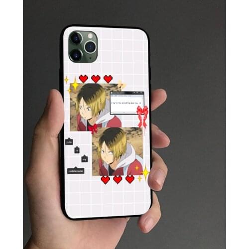 Kenma Kozume Haikyuu!! Phone case cover shell For iPhone SE 6s 7 8 Plus X XR XS 11 Pro Max Samsung S Note 8 9 10 20 Plus ultra