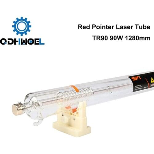 TR90 Co2 Laser Tube 90W Length 1280mm Dia.80mm for CO2 Laser Engraving And Cutting Machine