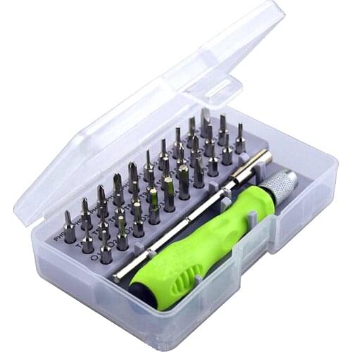 32 in 1 Magnetic Screwdriver Mini Screwdriver Screwdriver Precision Screwdriver Set Dismountable Non-slip Dismountable