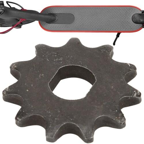 Metal Electric Scooter Sprocket 11 Tooth Motor Engine Pinion Gear H Holes Crankset Gear Plate for T8F Chain