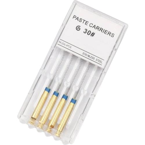 25-40# Dental Paste Carriers 25mm Engine Use Files Dental Lentulo Spiral Dentist Gates Drills Dental Endodontics Instruments