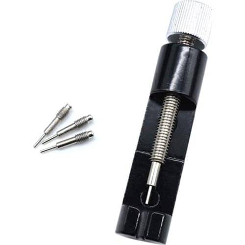 Bracelet Link Remover Watch Pin Remover Metal Adjustable Watch Band Strap Bracelet Link Pin Remover Repair Tool Kit Set
