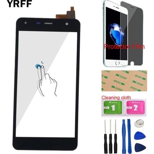 YRFF 5.0'' Touch Scren Panel For Fly FS517 Cirrus 11 FS 517 Touch Screen Digitizer Front Glass Lens Panel Sensor Protector Film