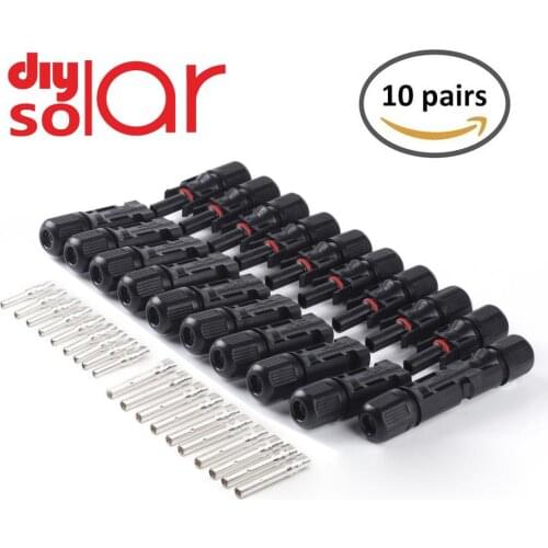 Solar Connector 30 45 A 1000V 1500V Solar Panel branch series Connect Cable Power Plug 2.5/4/6mm2 Universal