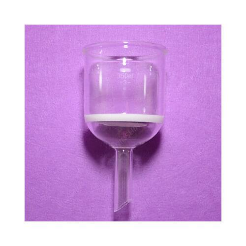 350ml Glass Funnel,Buchner funnel,lab glassware,Porosity: M,Chemistry glass
