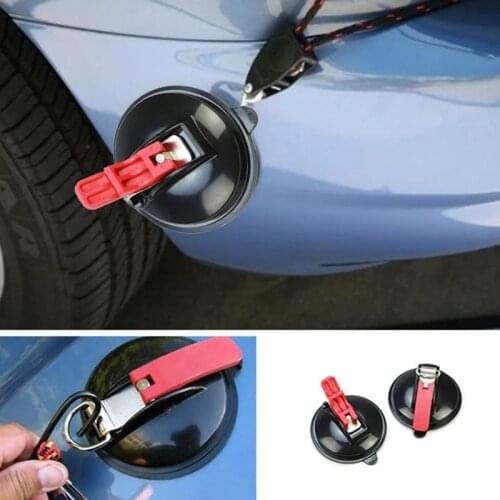 2/1pcs Suction Cup Anchor with S-Hooks Camping Tarp Car Side Awning Securing Hook Mount Luggage Tents Anchor Car Truck accessor