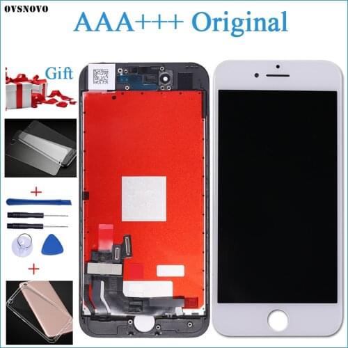 2018 100% AAA+++ LCD Screen For iPhone 7 Plus Screen LCD Display Digitizer Touch Module 7 Screens Replacement LCDS