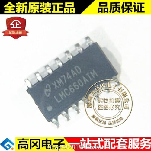 5pieces LMC660AIMX SOP-14 LMC660AIM NS CMOS4