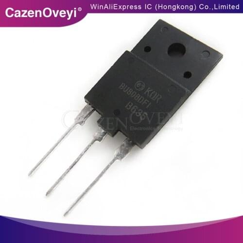 5pcs/Lot BU808DFI TO-3PF BU808DF BU808D BU808 TO-3P new original In Stock