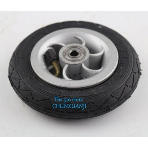 5X1 Pneumatic Tire With Inner Tube Electric Vehicle 5 Inch Inflation Wheel Using Metal Hub 5 Inch Pneumatic Wheel Gocart Caste