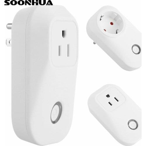 WIFI Wireless Charger Adapter Remote Control Socket Smart Intelligent Timer Power Smart Home Charging Socket Dropshipping New