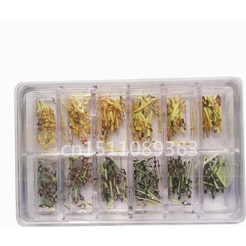 Free shipping Golden/Silver Watch Hands Luminous Watch Runners Box Watch Parts For Watch Repair