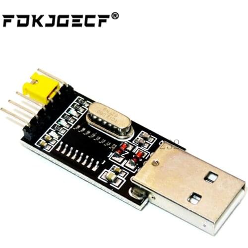 CH340 USB to TTL converter UART module CH340G upgrade download a small wire brush plate STC microcontroller board USB to serial