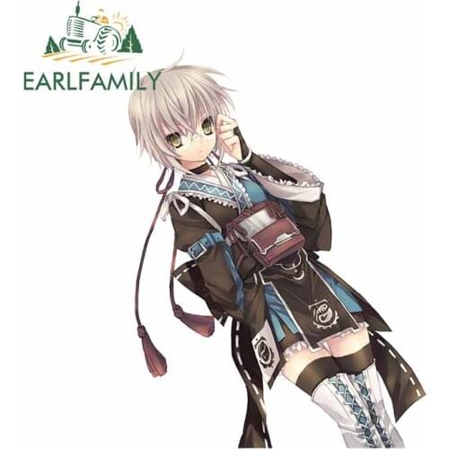 EARLFAMILY 13cm x 9.9cm For Anime Haruhi Suzumiya Graffiti Car Stickers Bumper Decal Waterproof Vinyl Material Decoration