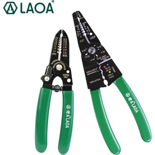 LAOA Multifunction Wire Stripping Pliers Portable Electricians Pliers Cable Skinning Tool