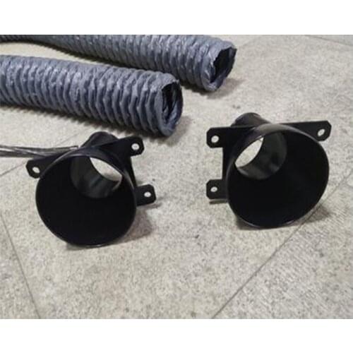 For Toyota 86 BRZ Modified Brake System Cooling Air Distant Cover Fog Light Letin Wind