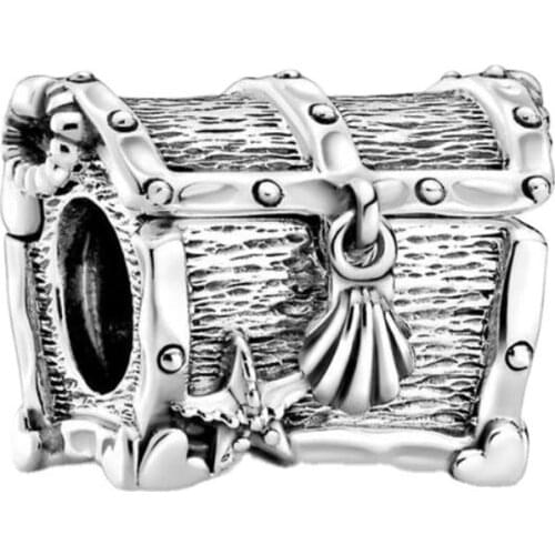 Authentic 925 Sterling Silver New Magic Box, Exquisite Beads, Suitable For Pandoras Wedding Gift Diy Jewelry