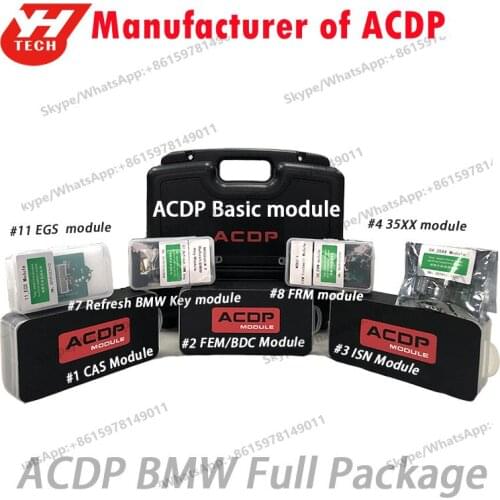 Yabhua ACDP full package for BMW
